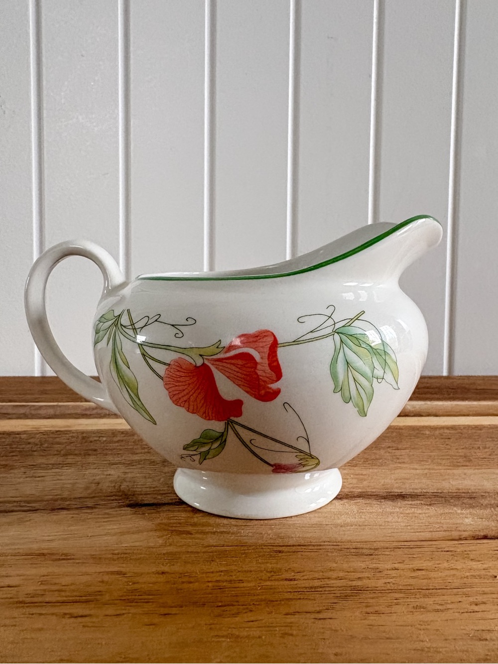 Vintage Johnson Brothers Summer Delight Floral Creamer England 5”